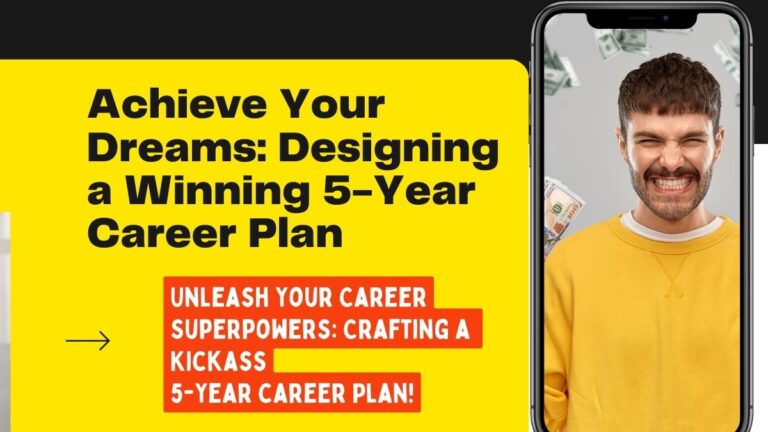 5-year career plan