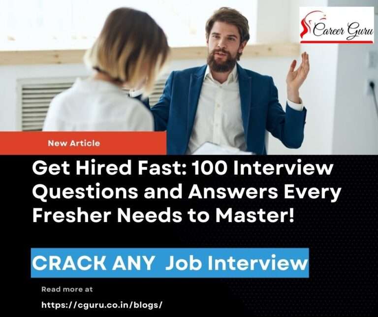 interview questions with answers for freshers