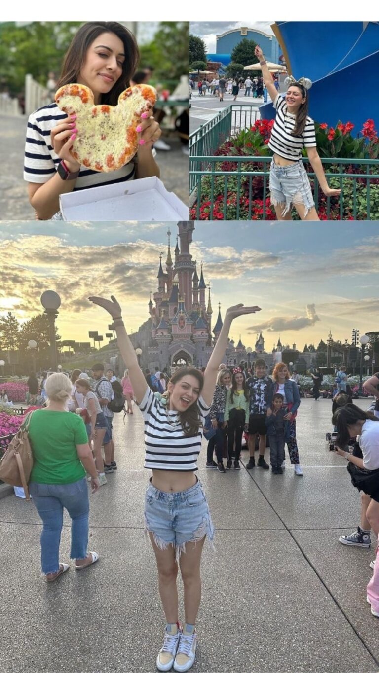 Hansika Motwani’S Disneyland Photo Dump