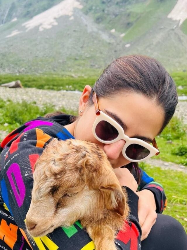 Sara Ali Khan Shares Pics From Sonamarg
