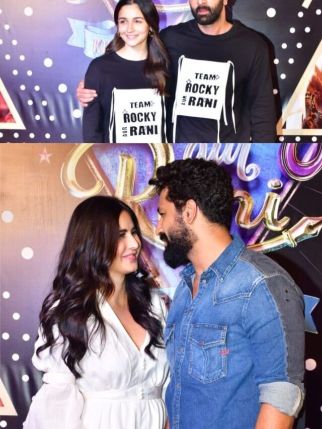 Alia, Ranbir, Vicky, Katrina At Rocky Aur Rani Kii Prem Kahani Premiere