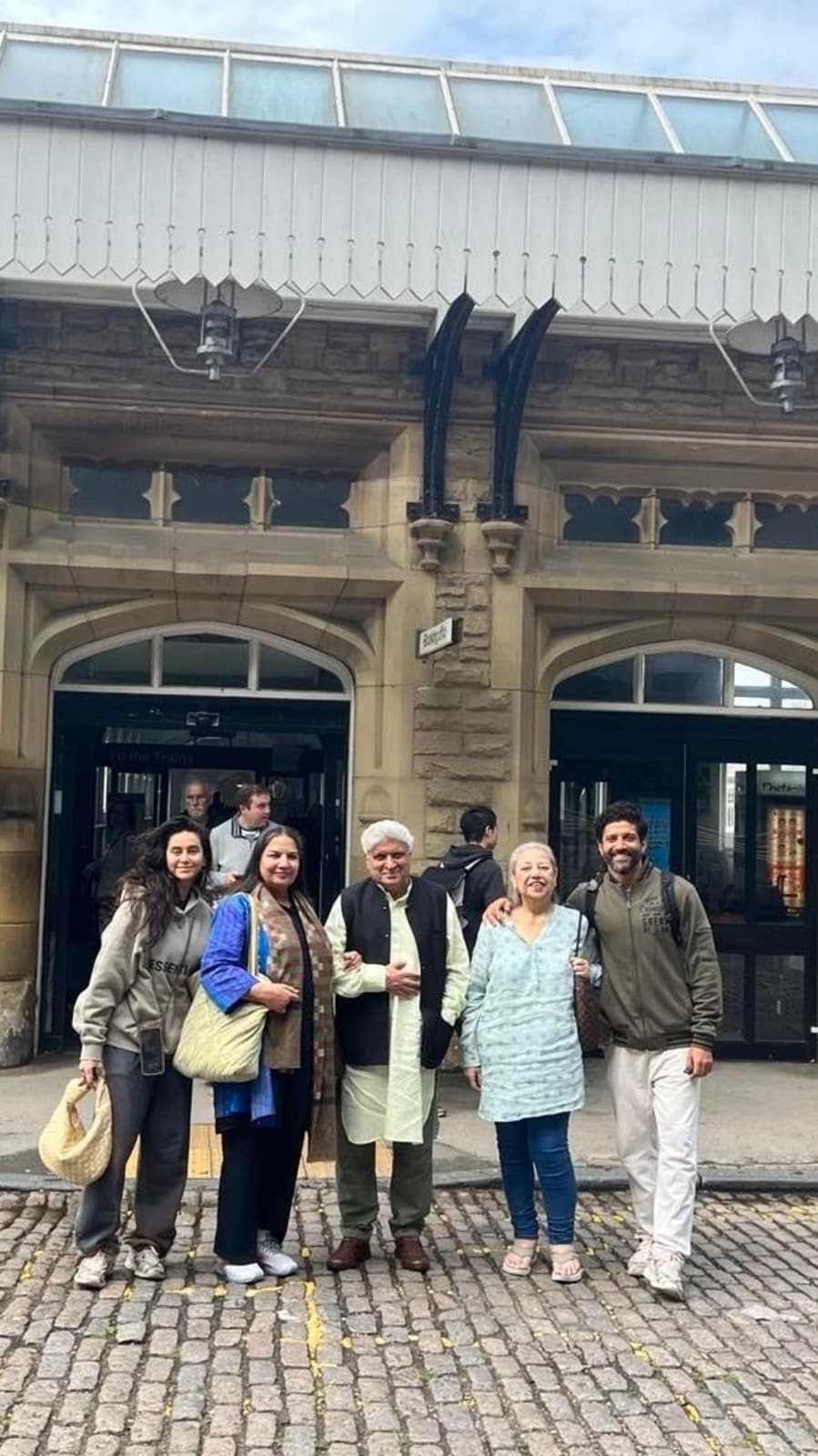 Shabana Azmi Shares Family Pics From London