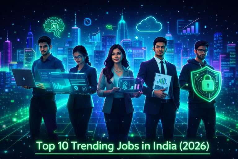 top trending jobs in india