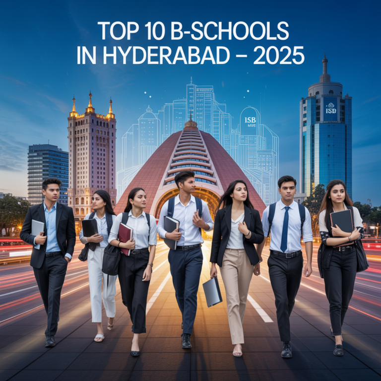 TOP 10 B-SCHOOLS IN HYDERABAD