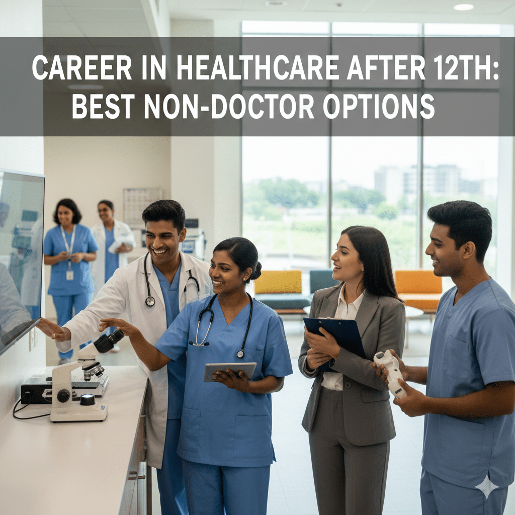 career in healthcare after 12th