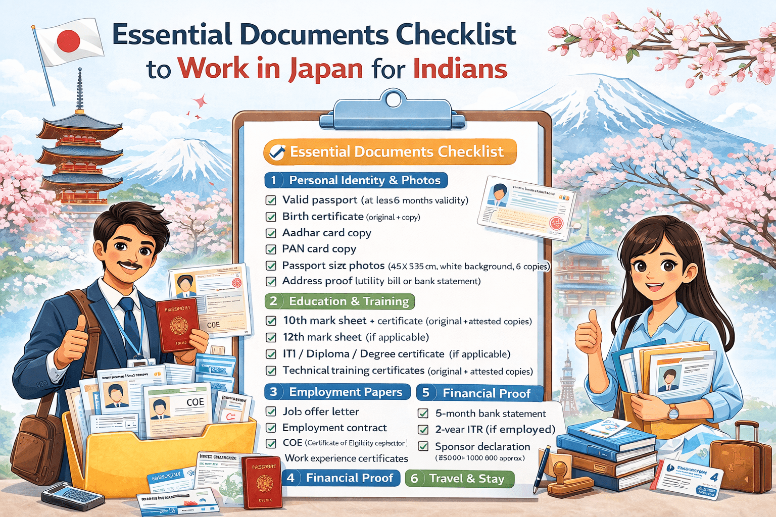 Essential Document Checklist