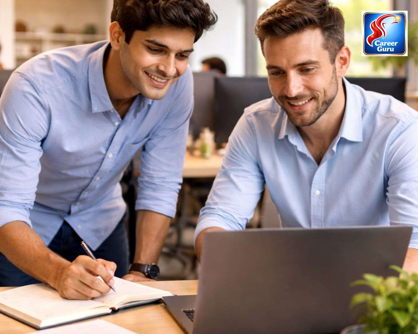 intern learning on the job