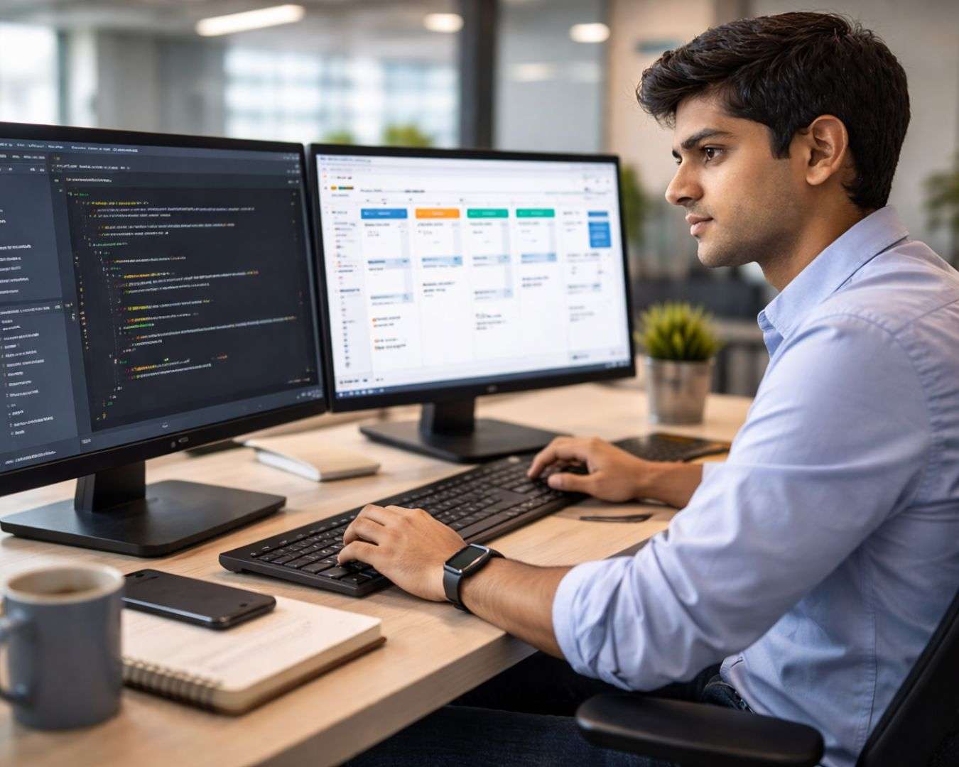  Java programming for Indian IT jobs 2026 — corporate developer at work