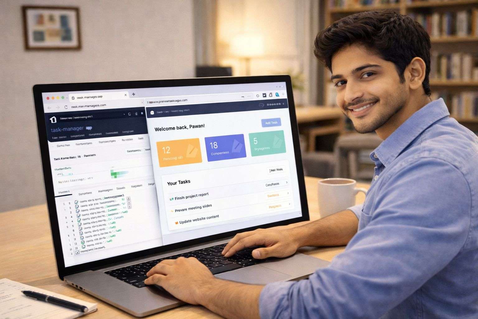  Full stack developer roadmap India 2026 stage 6 — student with deployed full stack application live