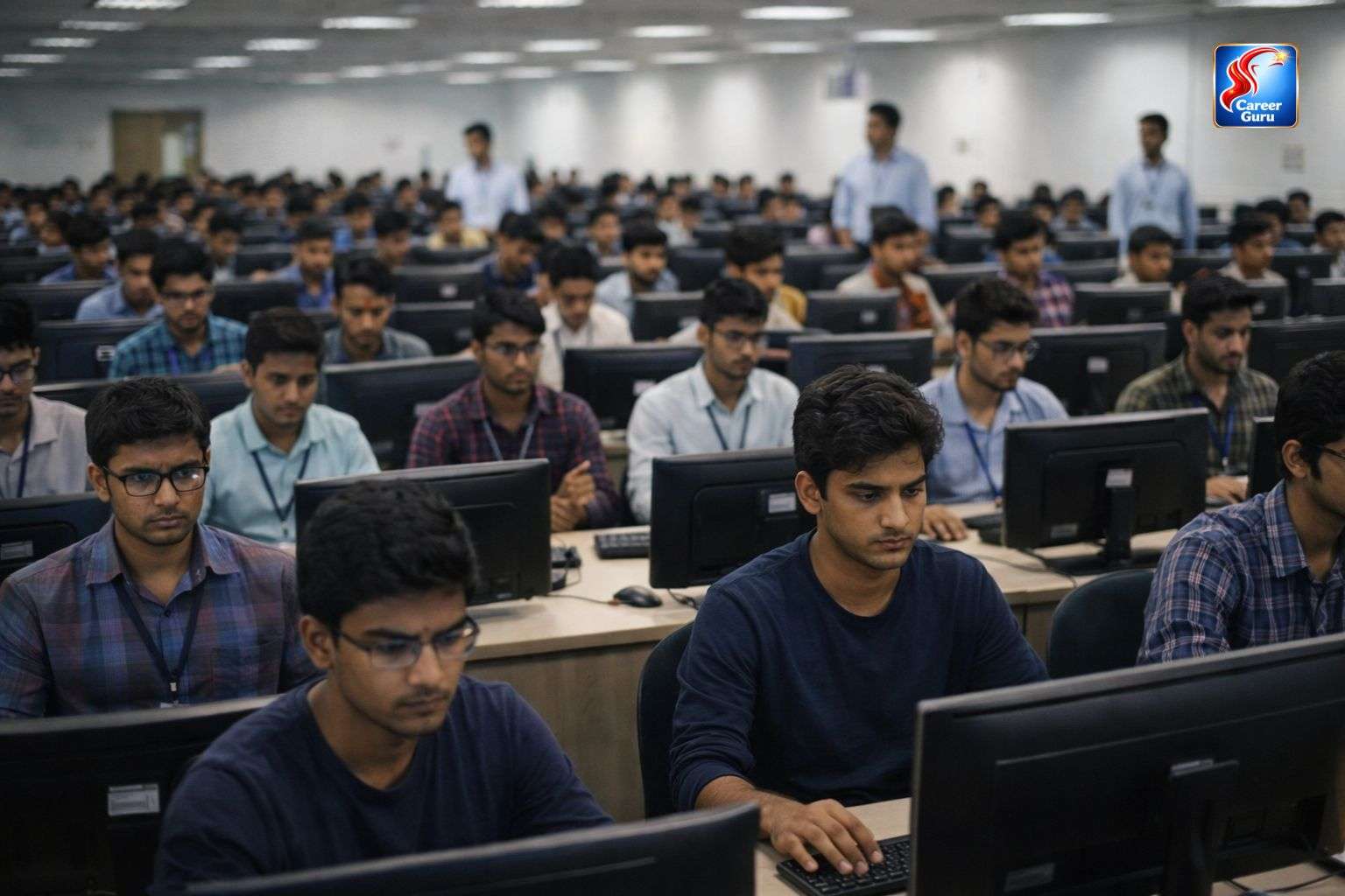 Infosys InfyTQ 2026 exam — students appearing for InfyTQ assessment