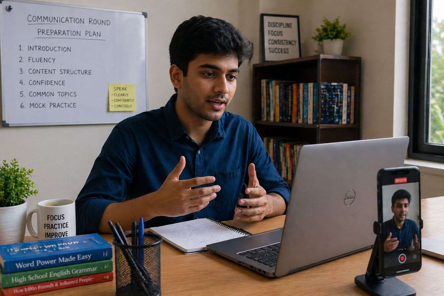 Accenture communication assessment preparation for Indian freshers 2026 — spoken English practice