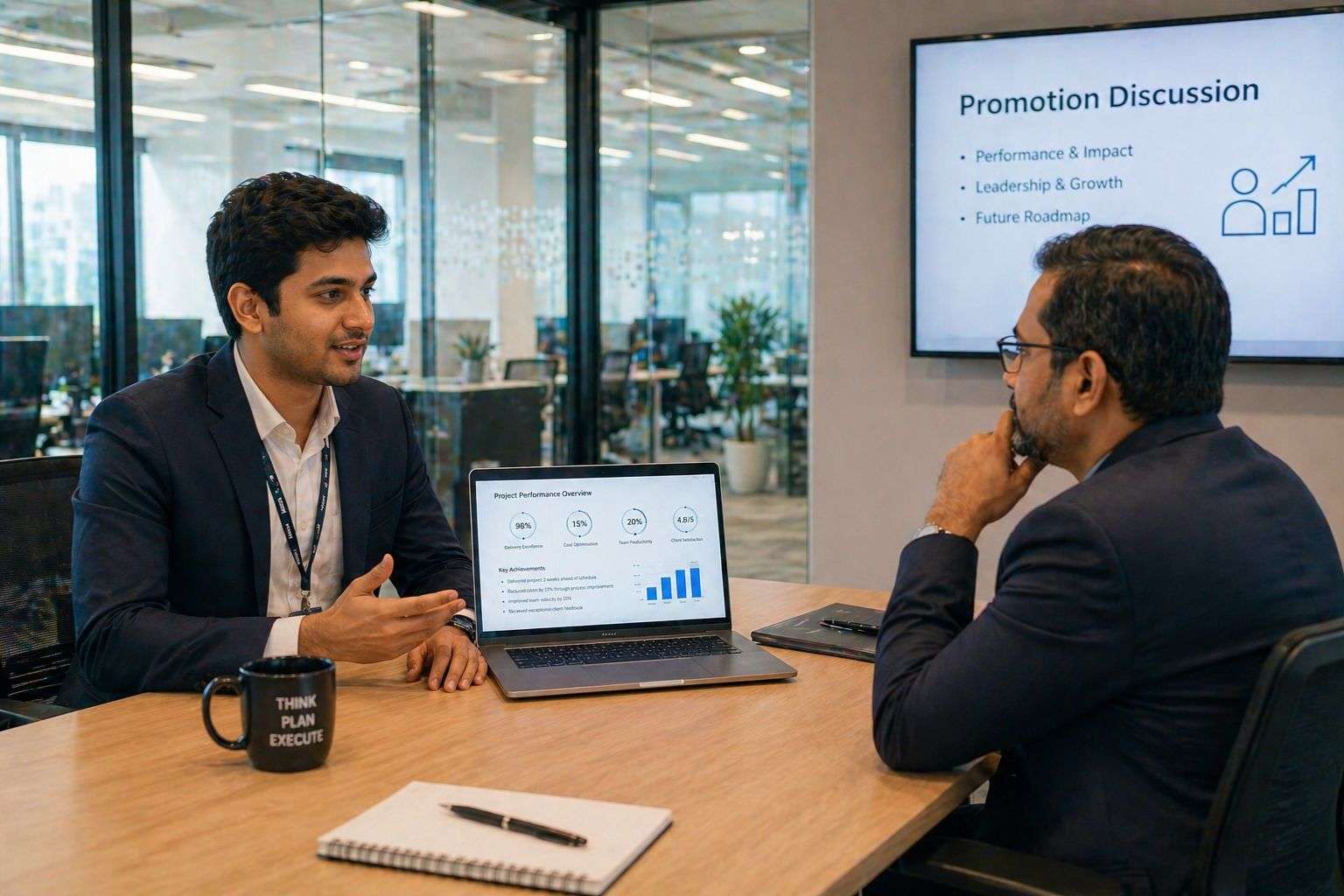 How to get promotion in Indian IT company first 3 years — fresher presenting to manager