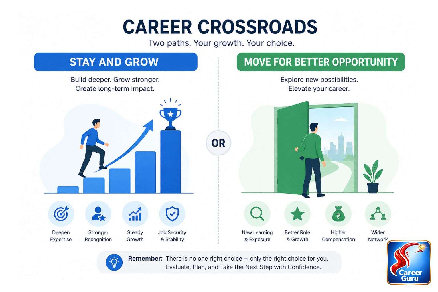 Should fresher stay or move after 3 years in Indian IT company — career decision guide 2026