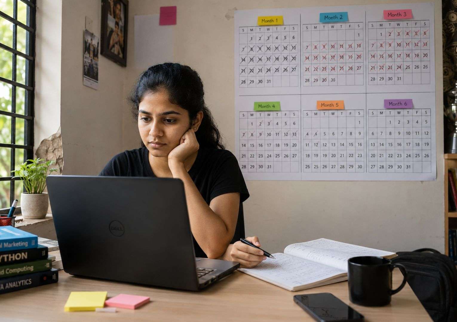 Indian engineering graduate using gap year to prepare for IT certification — structured preparation 2026