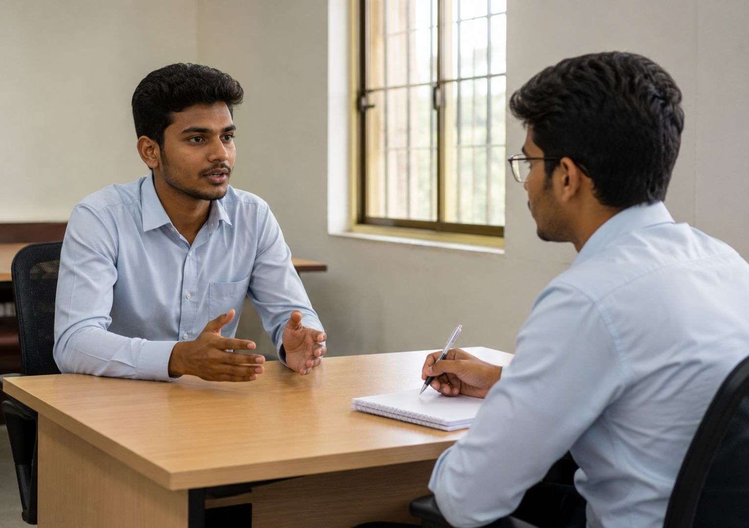 Indian students practicing mock IT interview questions at college — IT interview preparation in 30 days