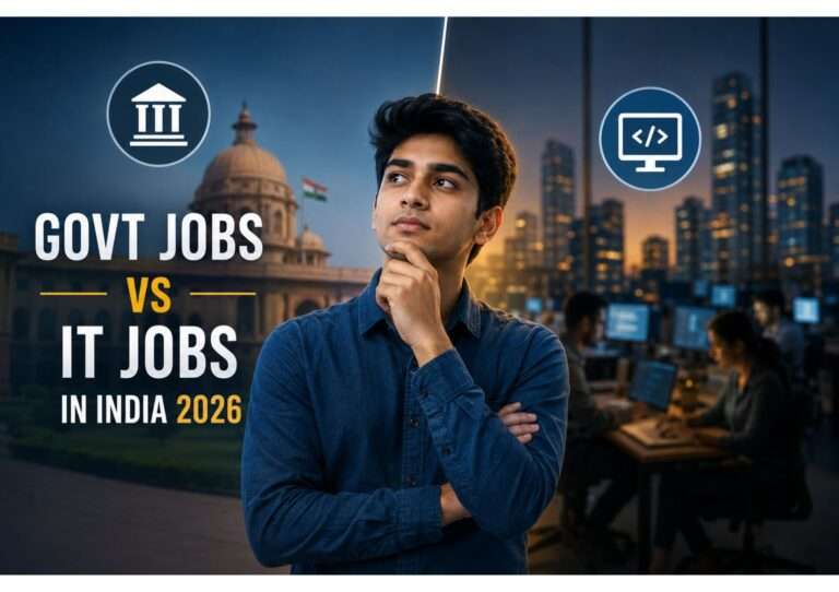 Government jobs vs IT jobs in India