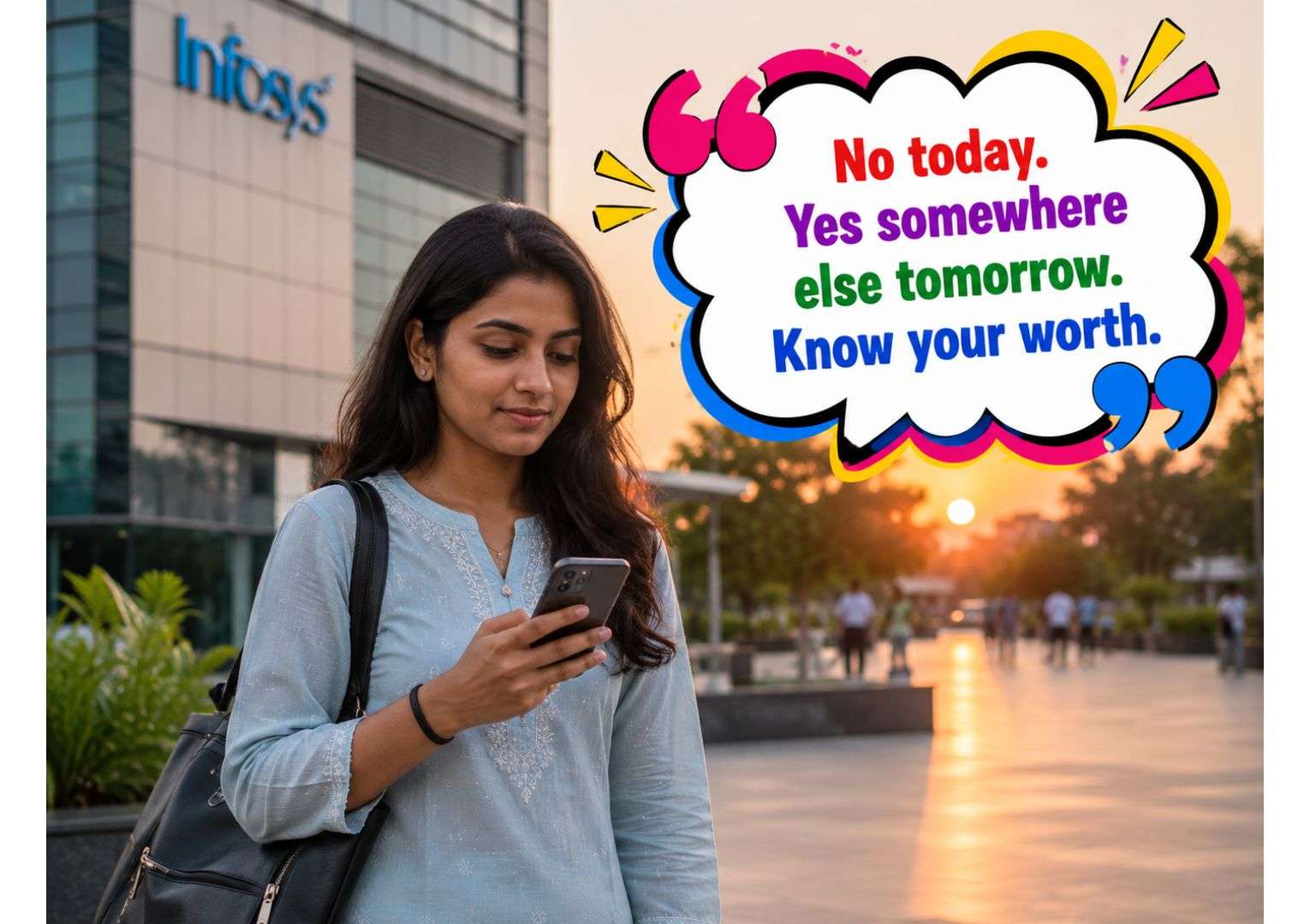 fresher planning next steps after salary hike request gets rejected in India IT