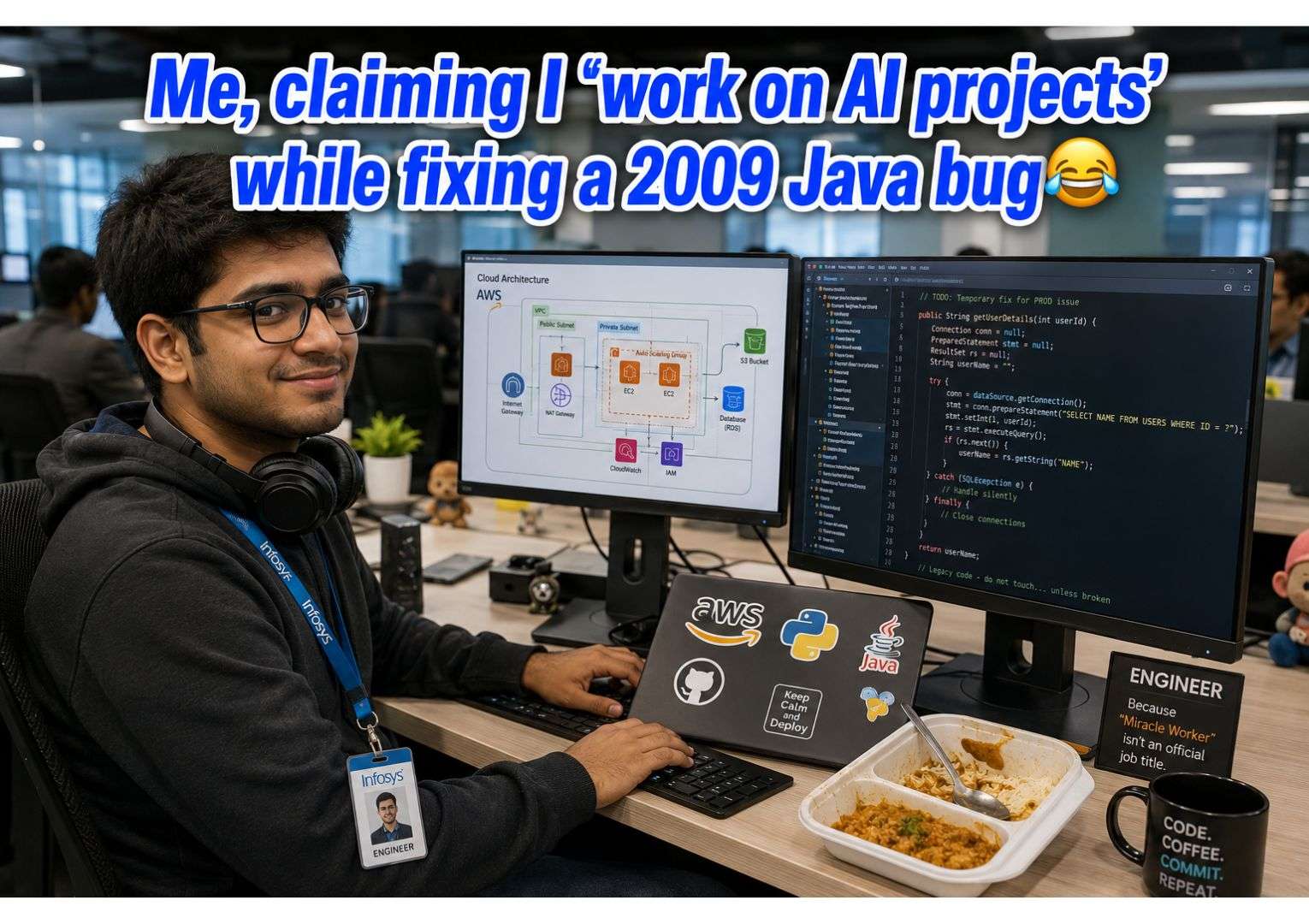 infosys cognizant wipro fresher technology exposure cloud ai project work india
