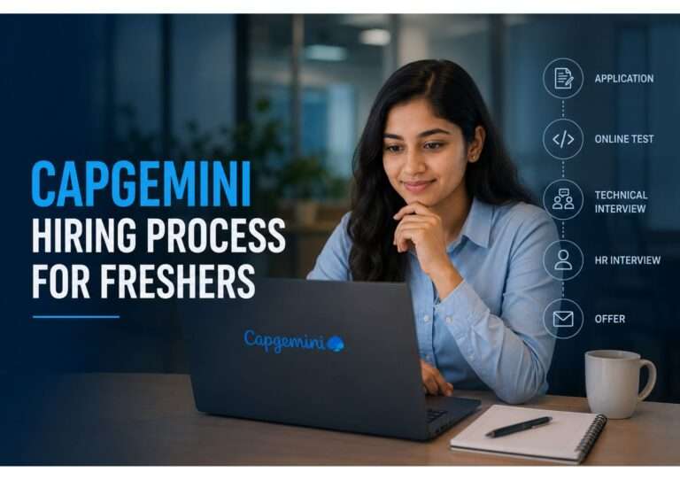 Capgemini hiring process for freshers in India