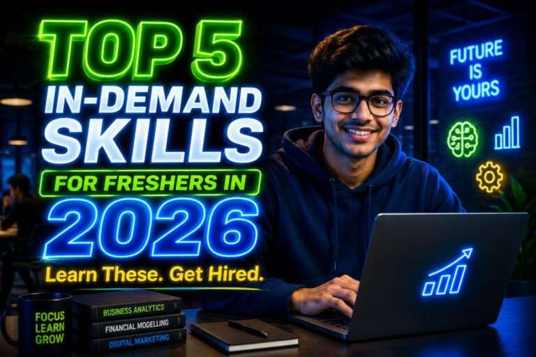 In-demand skills for freshers 2026 — top skills Indian engineering students must learn to get hired
