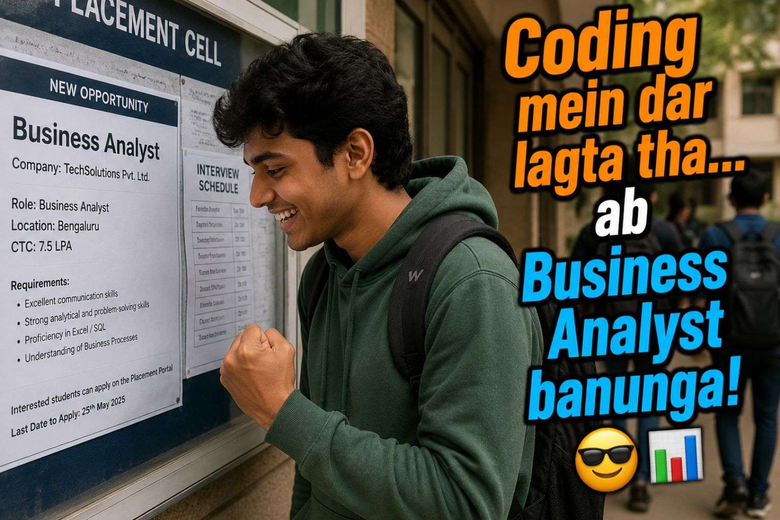 Indian fresher relieved to discover non-coding tech jobs as a real career option in 2026