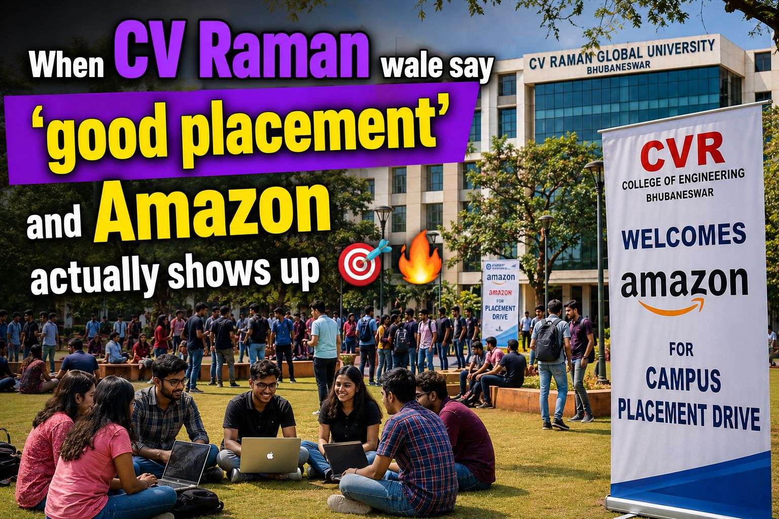 C.V. Raman Global University Bhubaneswar — top private engineering college in Odisha with national NIRF recognition.