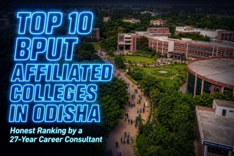 Top 10 BPUT affiliated colleges in Odisha — ranked by placement data and career outcomes.