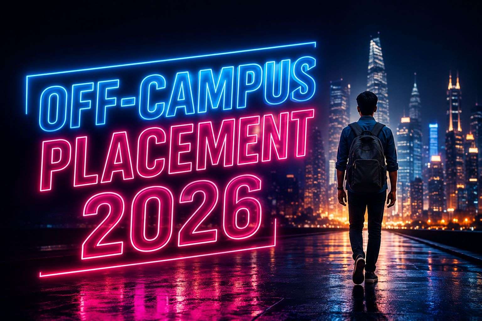 Off-campus placement for freshers
