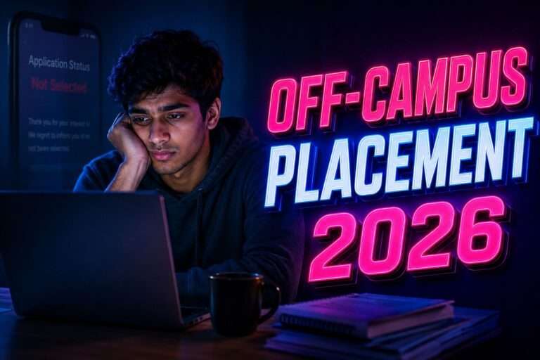 how to find off campus placement for freshers