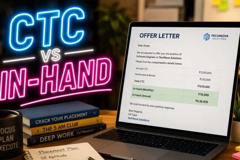 In-hand salary vs CTC