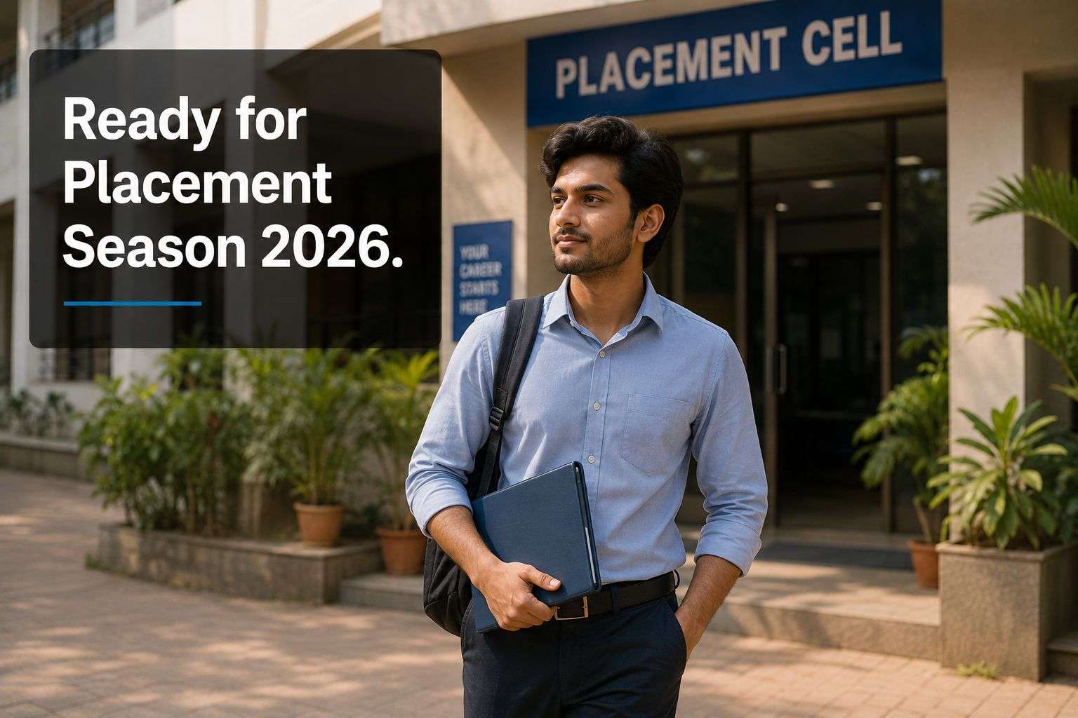 An Indian engineering student heading into placement season 2026.