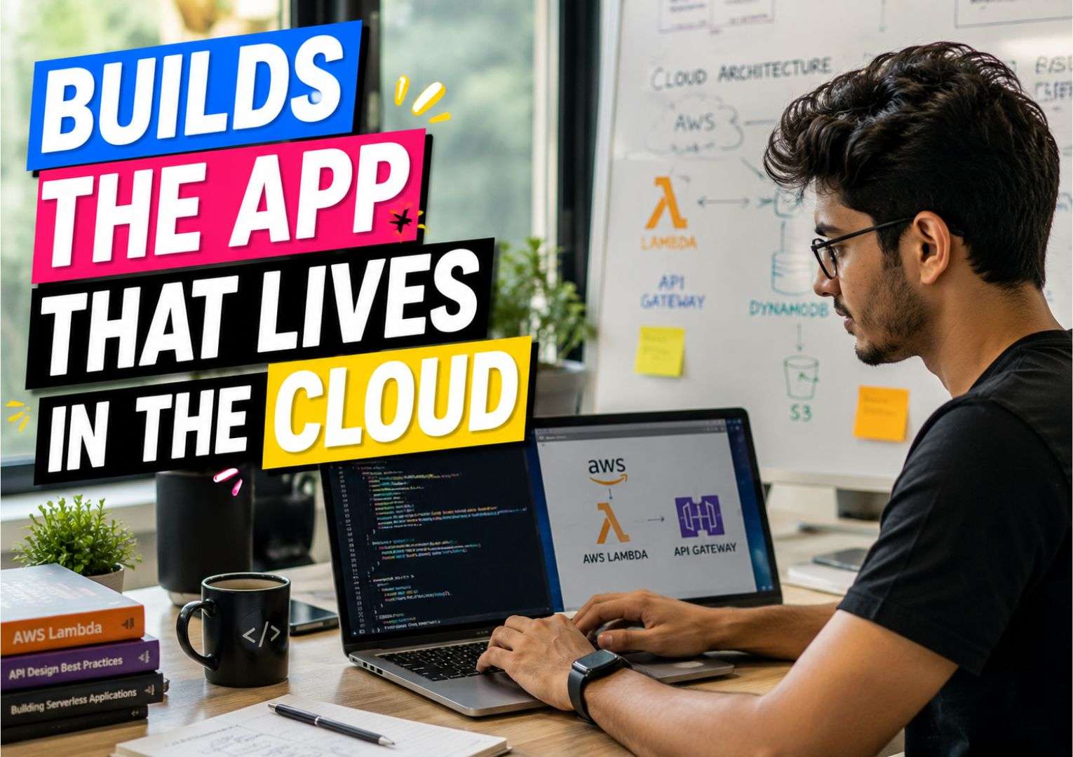 Cloud developer writing application code for cloud platforms
