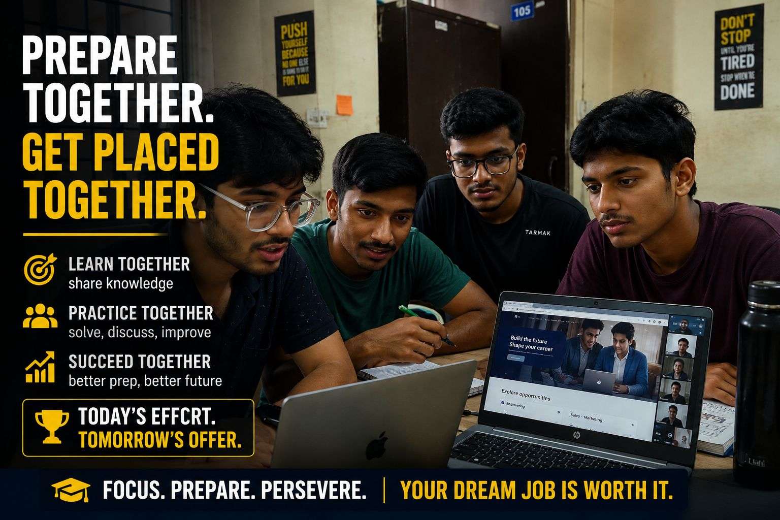Odisha engineering students applying for campus placements 2026 off-campus drives.