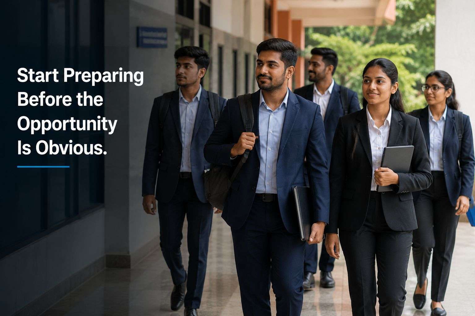 Final-year engineering students preparing for GCC job opportunities in Odisha