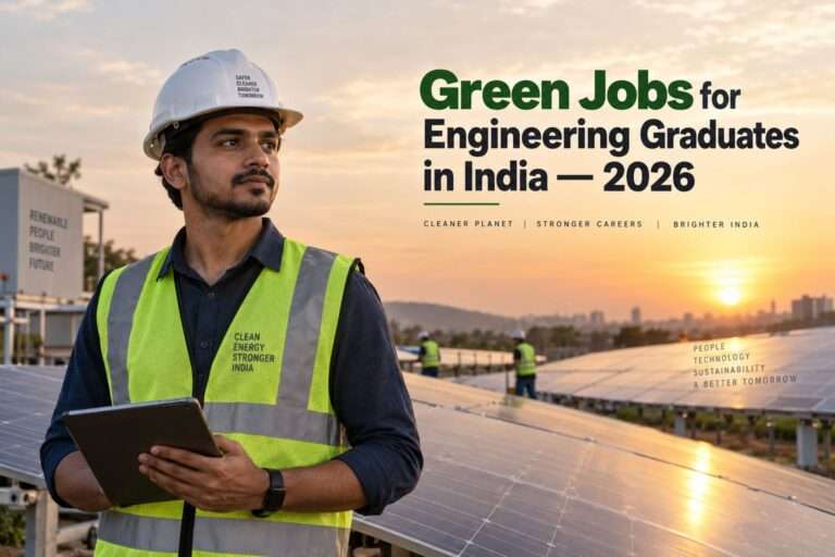 GREEN JOBS FOR ENGINEERING GRADUATES