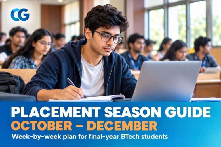 placement season guide October December for final-year engineering students