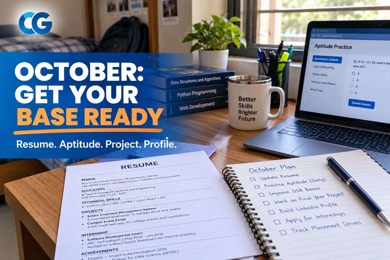 October preparation checklist in a placement season guide October December