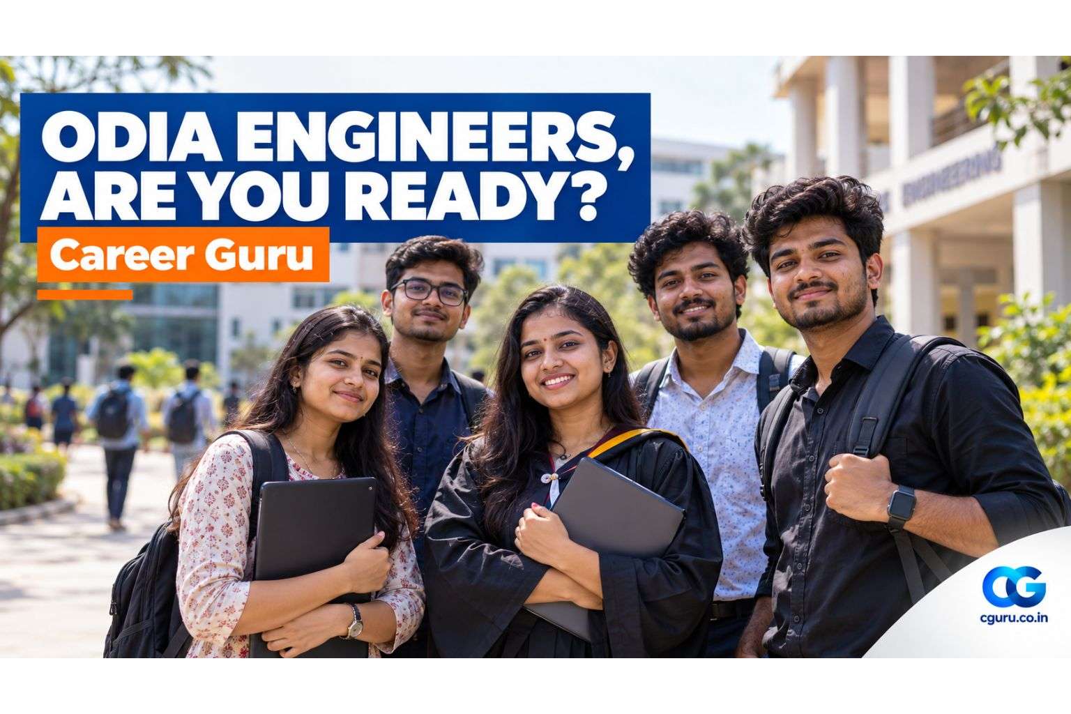 Group of Odia engineering graduates ready for the opportunities coming to Odisha.
