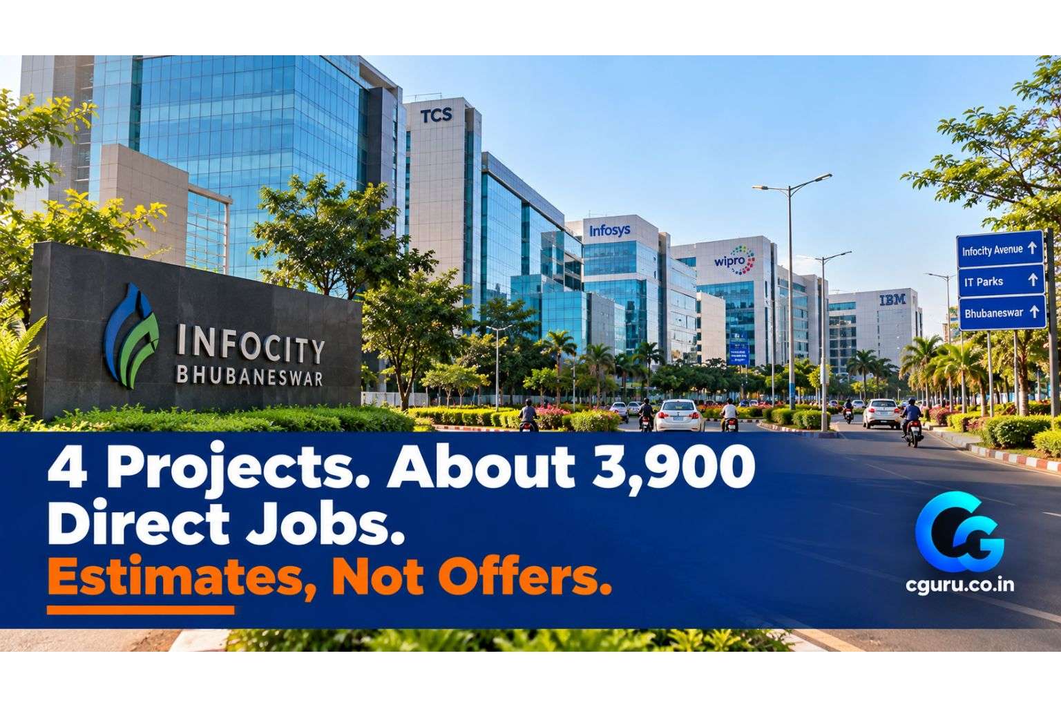Bhubaneswar tech area where AI data centre projects are planned.