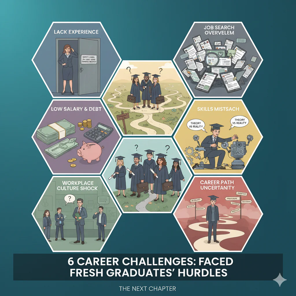 6 Career Challenges faced by fresh Graduates