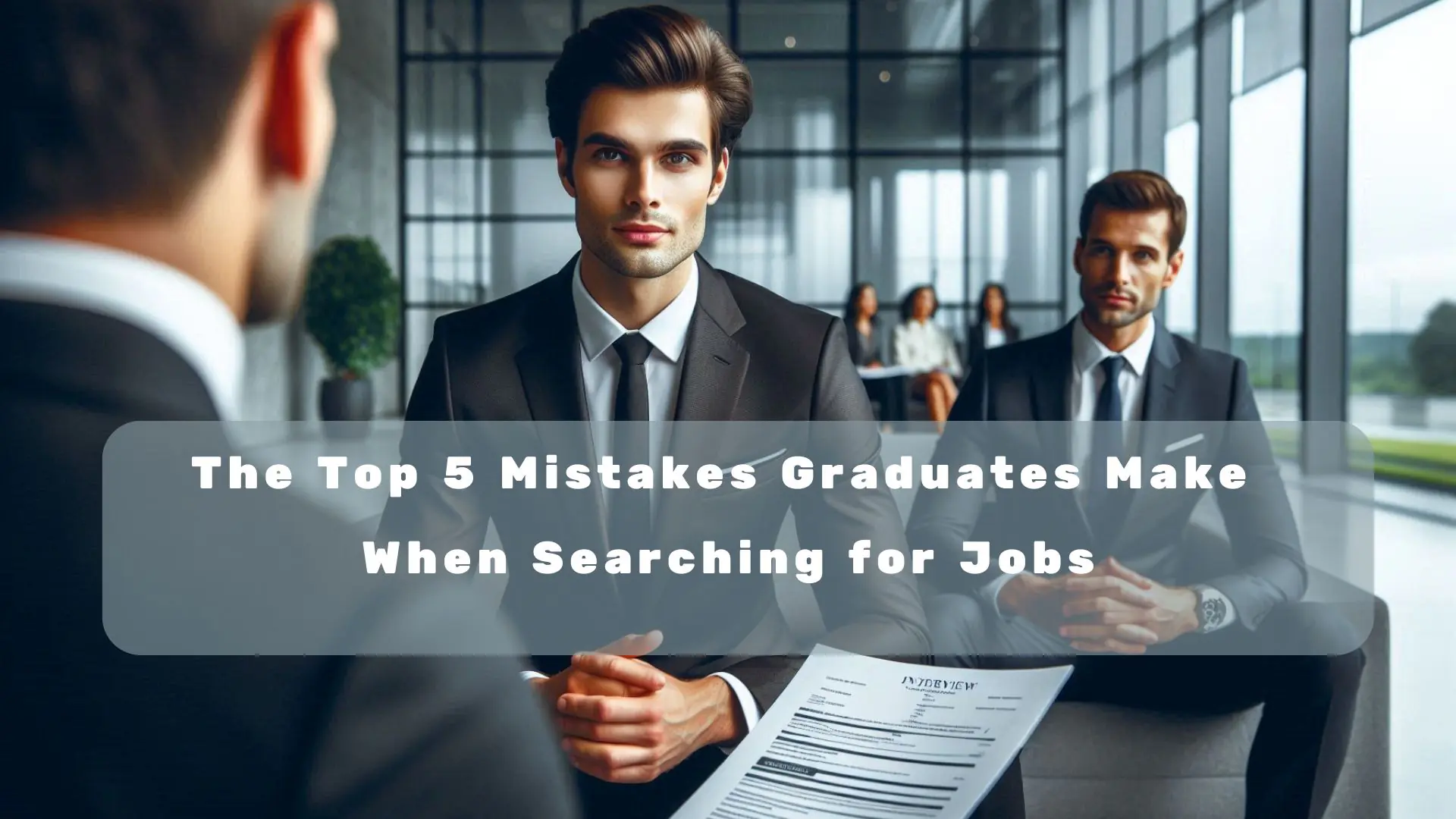 The Top 5 Mistakes Graduates Make When Searching for Jobs