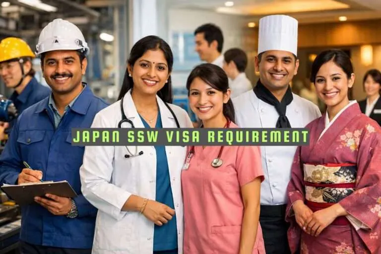 Japan SSW Visa Requirement