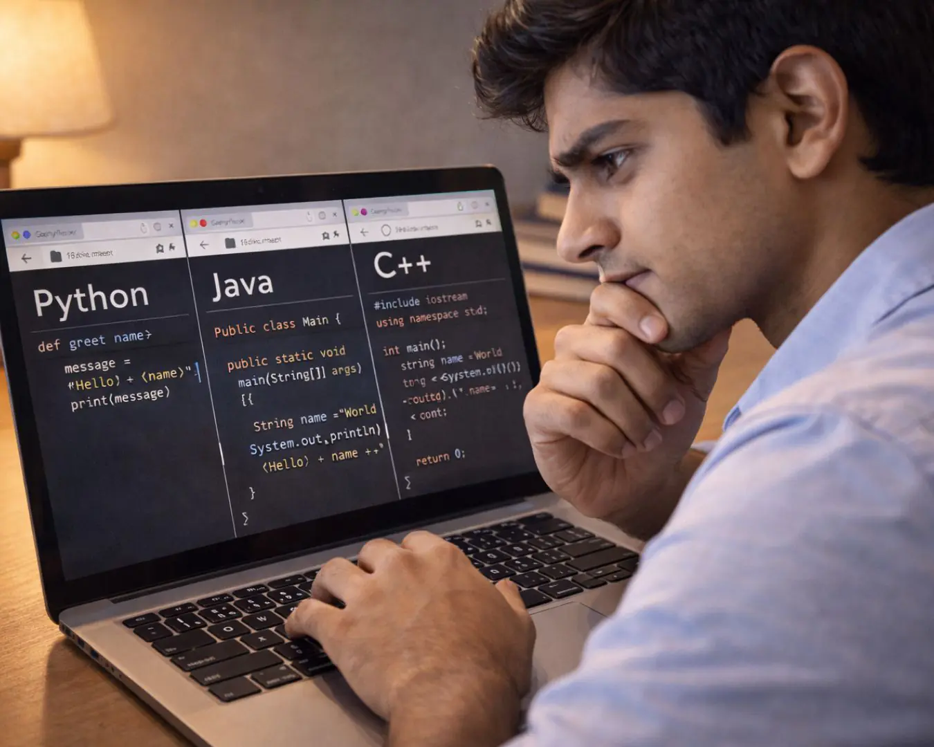 Python vs Java vs C++ for Indian Students — Which Should Learn First for a Job in 2026