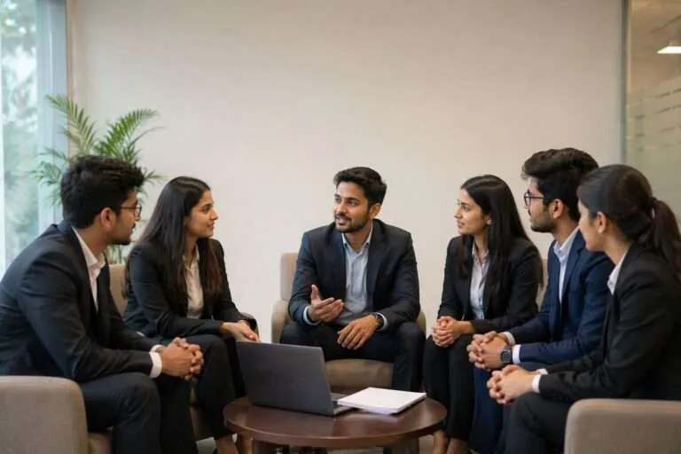 group discussion in campus placements