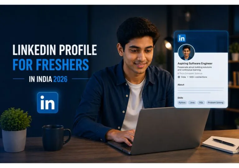 LINKEDIN PROFILE FOR FRESHERS IN INDIA