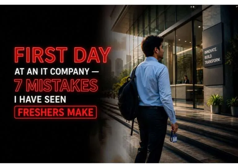 first day at an IT company